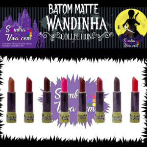 Batom Matte Wandinha WA64444 Safira