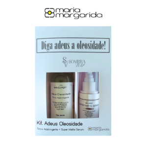 Kit Adeus Oleosidade Maria Margarida -Tônico Adstringente + Super Sérum Matte
