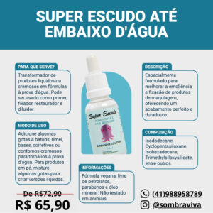 Super Escudo – Blindagem e Diluidor Maria Margarida