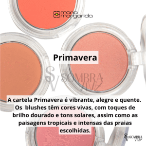 Blush Compacto Até Embaixo D’água Margariblush Maria Margarida